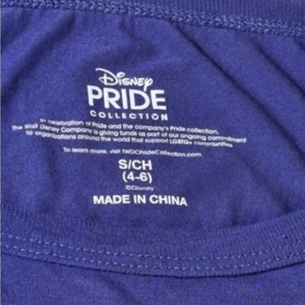 Disney Pride, Leo And Stitch, Tank Top, Purple, Small, Rainbow, Comfort, Soft - Picture 3 of 6